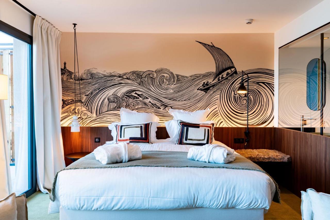 Hotel Roz Marine Thalasso Resort Perros-Guirec Exteriör bild